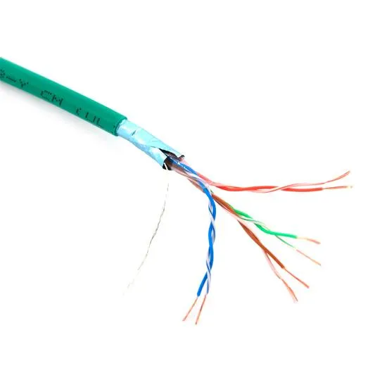 4-Twisted Pairs of Wire, CAT5e RS-485 Shielded, Stranded PVC Cable (FTP), 50 feet