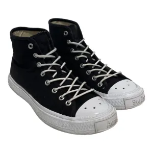 Acne Studios/Hi-Sneakers/US 8/Cotton/BLK/