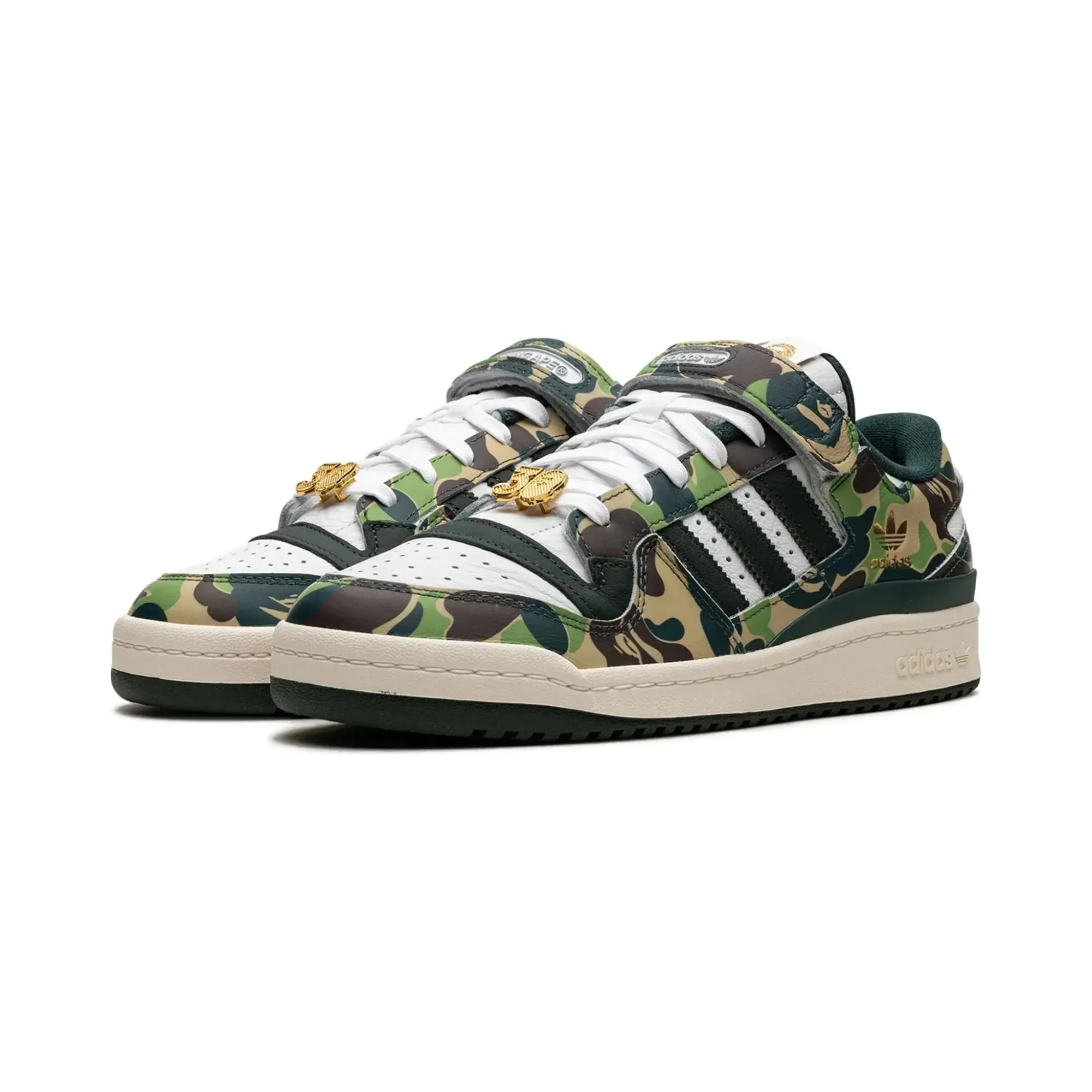 Adidas Forum 84 Low X Bape "30th Anniversary Green Camo"