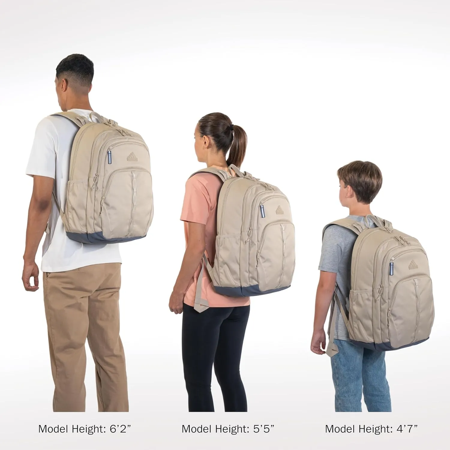 adidas Prime Backpack for Work, Travel Bag for Women and Men with Padded Compartment for Laptop, Clear Sky Blue/Onix Grey/2, One Size