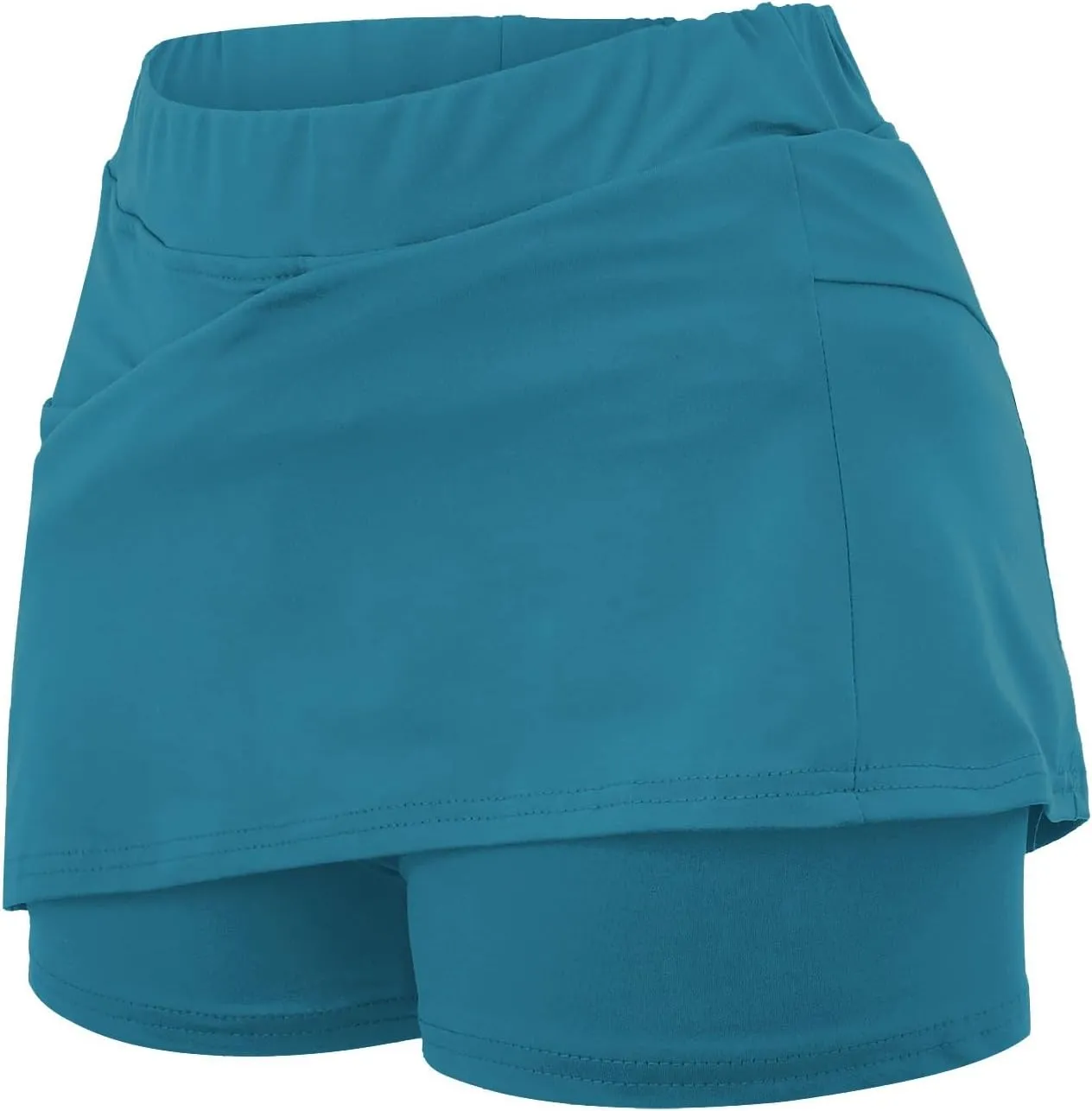 aihihe Pleated Skirts for Women Plus Size Pink Womens Shorts Casual Long Length Tennis Dress with Pockets Plus Size