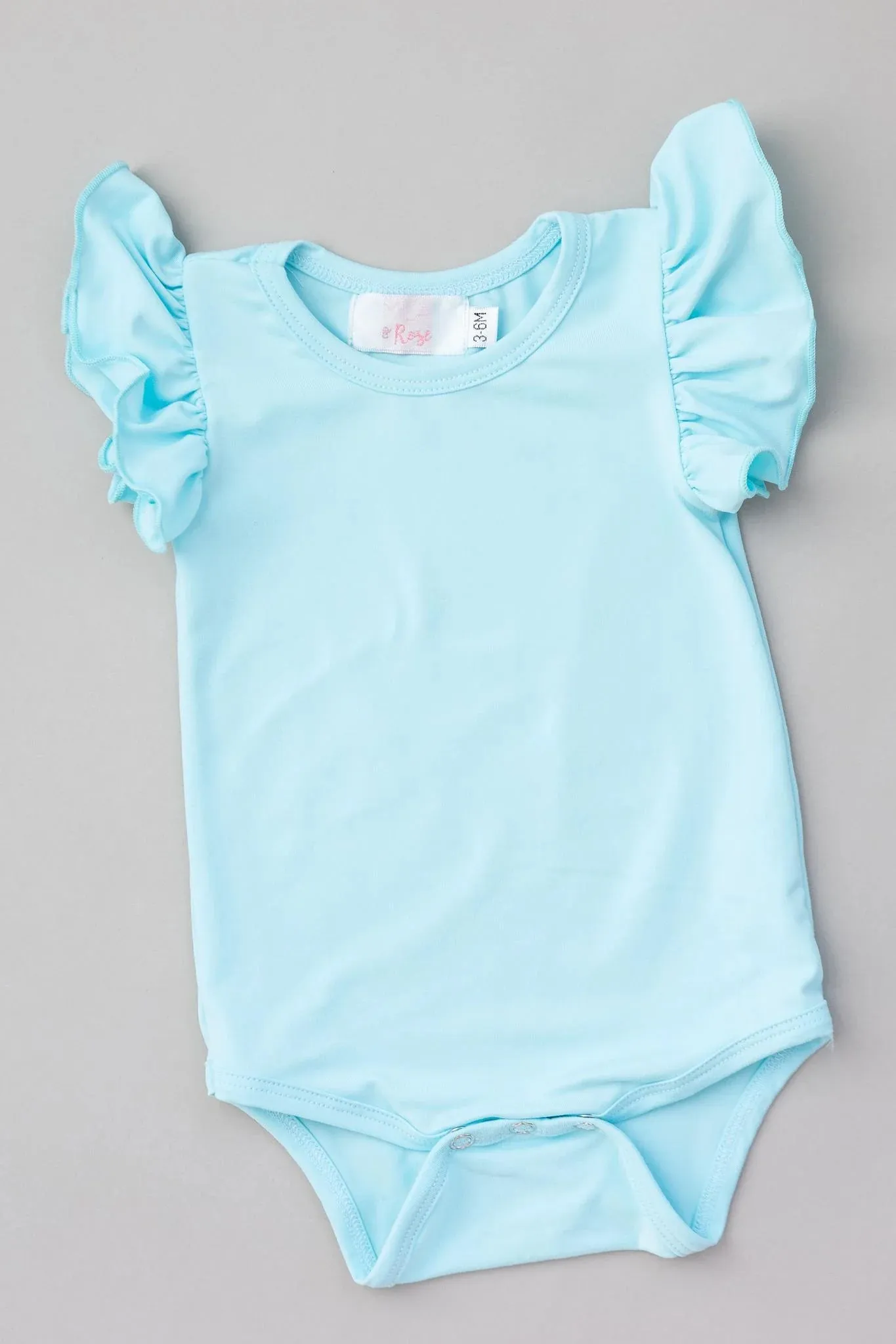 Aqua S/S Flutter Bodysuit