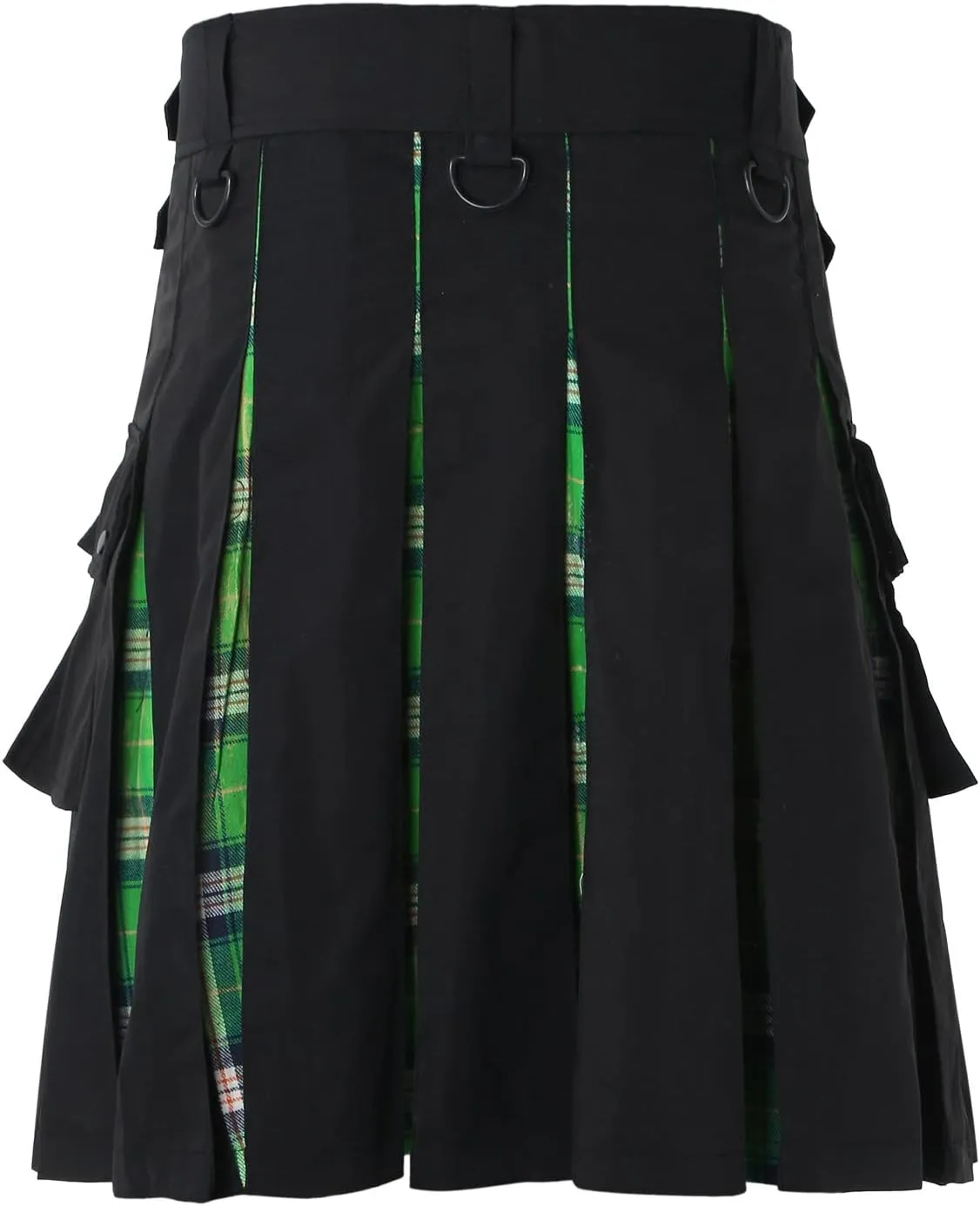 Authentic Scottish Men's Tartan Kilts Pocket Pleated Skirt Highland Light Weight Value Kilt The Scotland Kilt