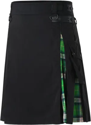 Authentic Scottish Men's Tartan Kilts Pocket Pleated Skirt Highland Light Weight Value Kilt The Scotland Kilt
