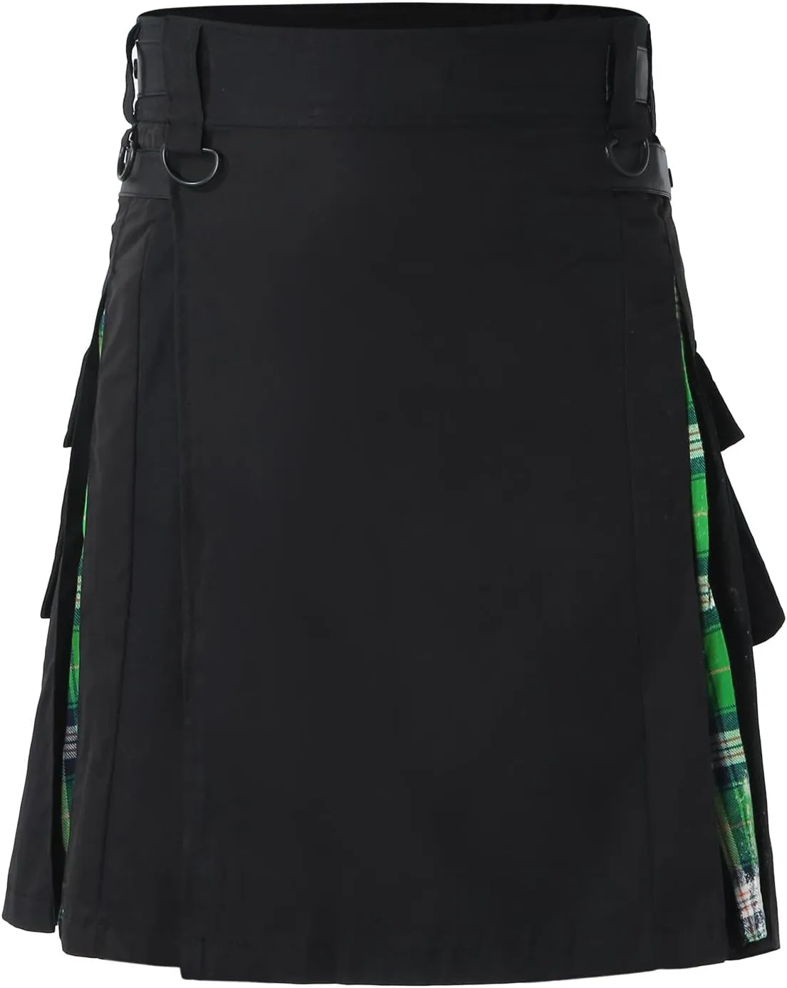 Authentic Scottish Men's Tartan Kilts Pocket Pleated Skirt Highland Light Weight Value Kilt The Scotland Kilt