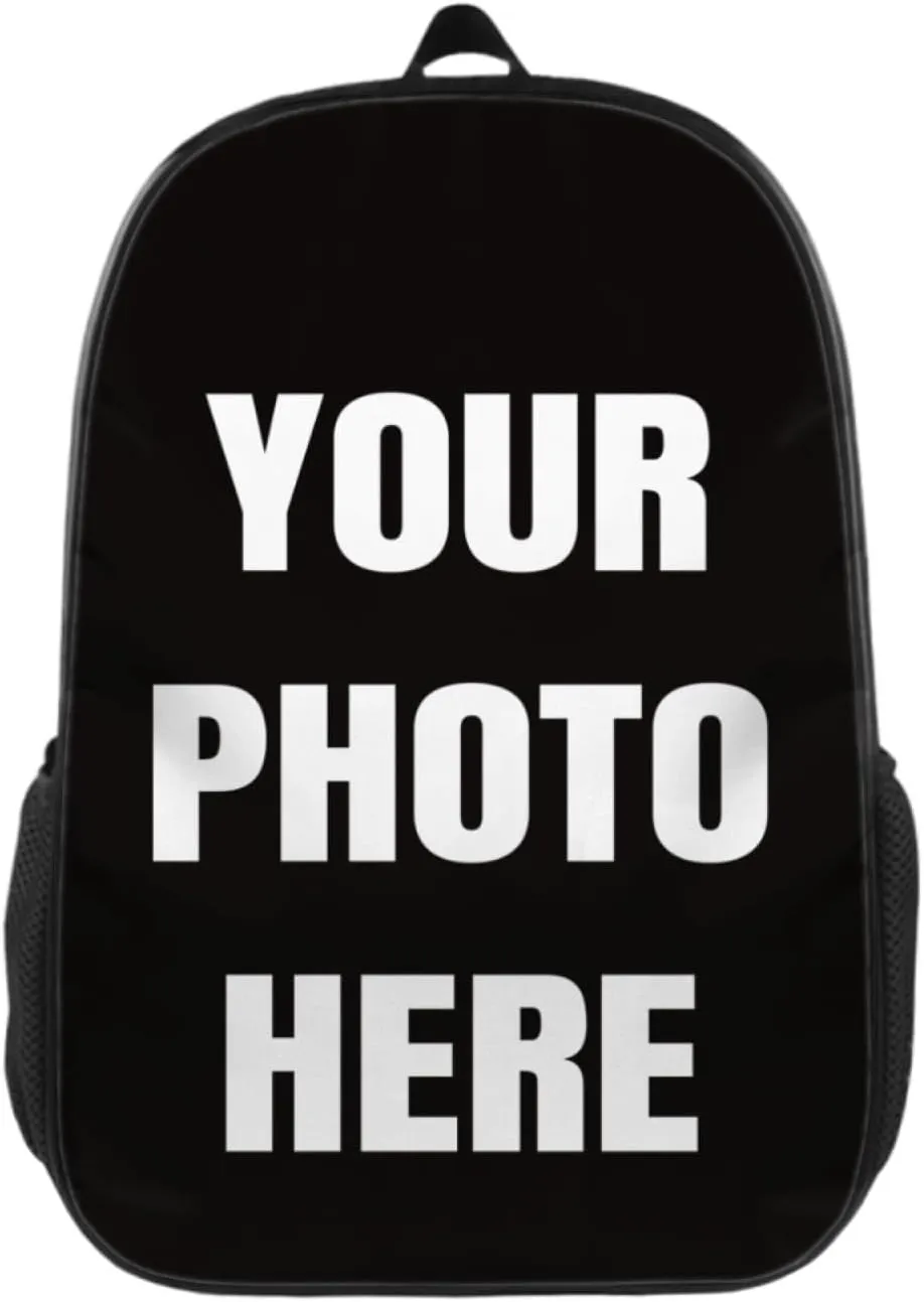Backpack Personalized Backpack For Women Men Design Your Own Travel Work Laptop Bag To Large-capacity Casual Cute Packet 17Inch