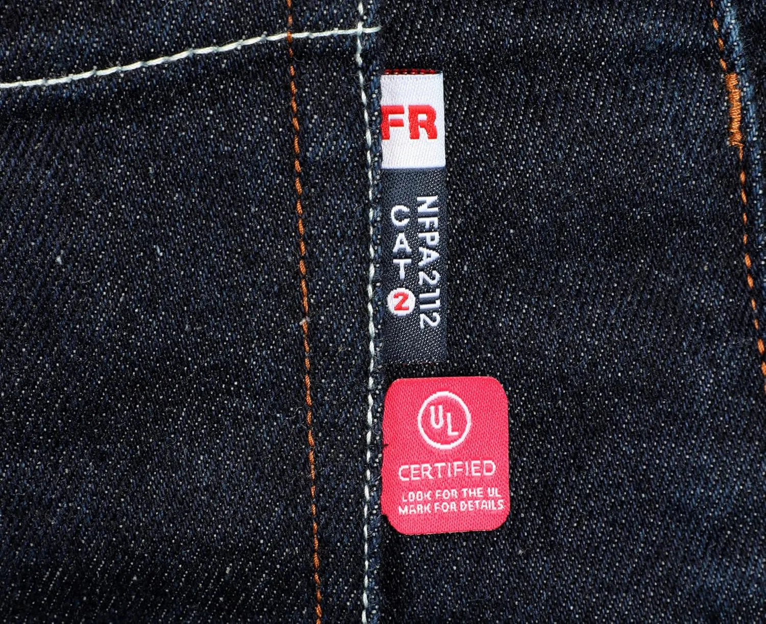 BOCOMAL FR Pants for Men Relax Fit Flame Resistant Jeans 14oz Heavy Duty Washed Work Jeans