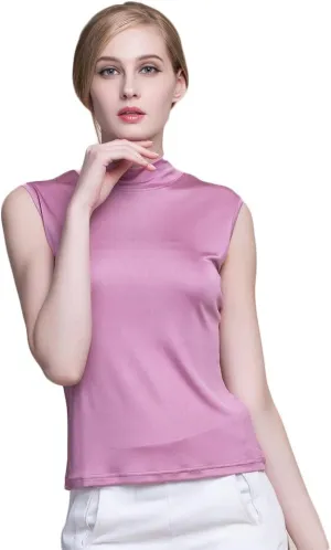 CLC Women's Mulberry Silk Camisole Tank Tops Sleeveless Shirt