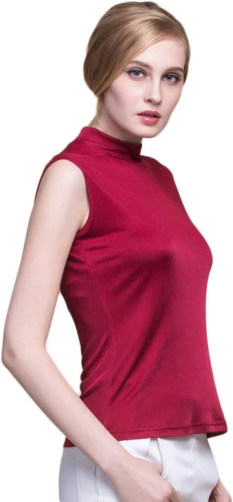 CLC Women's Mulberry Silk Camisole Tank Tops Sleeveless Shirt