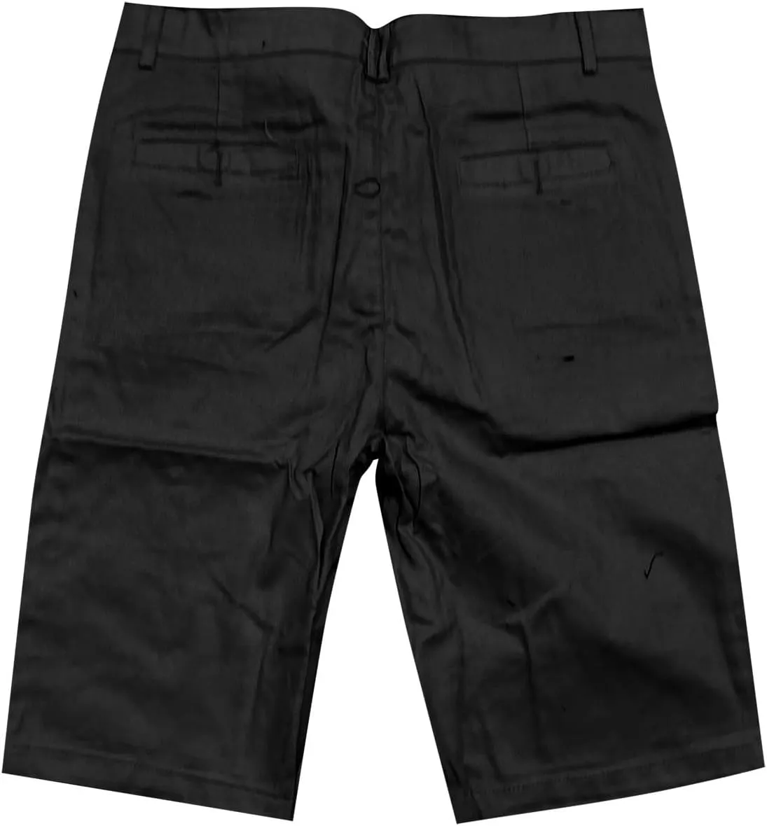 Compression Shorts Men Botton Dowm Slim Fit Shorts Skinny Chino Short Tapered Leg Stretch Sgorts with Pocket