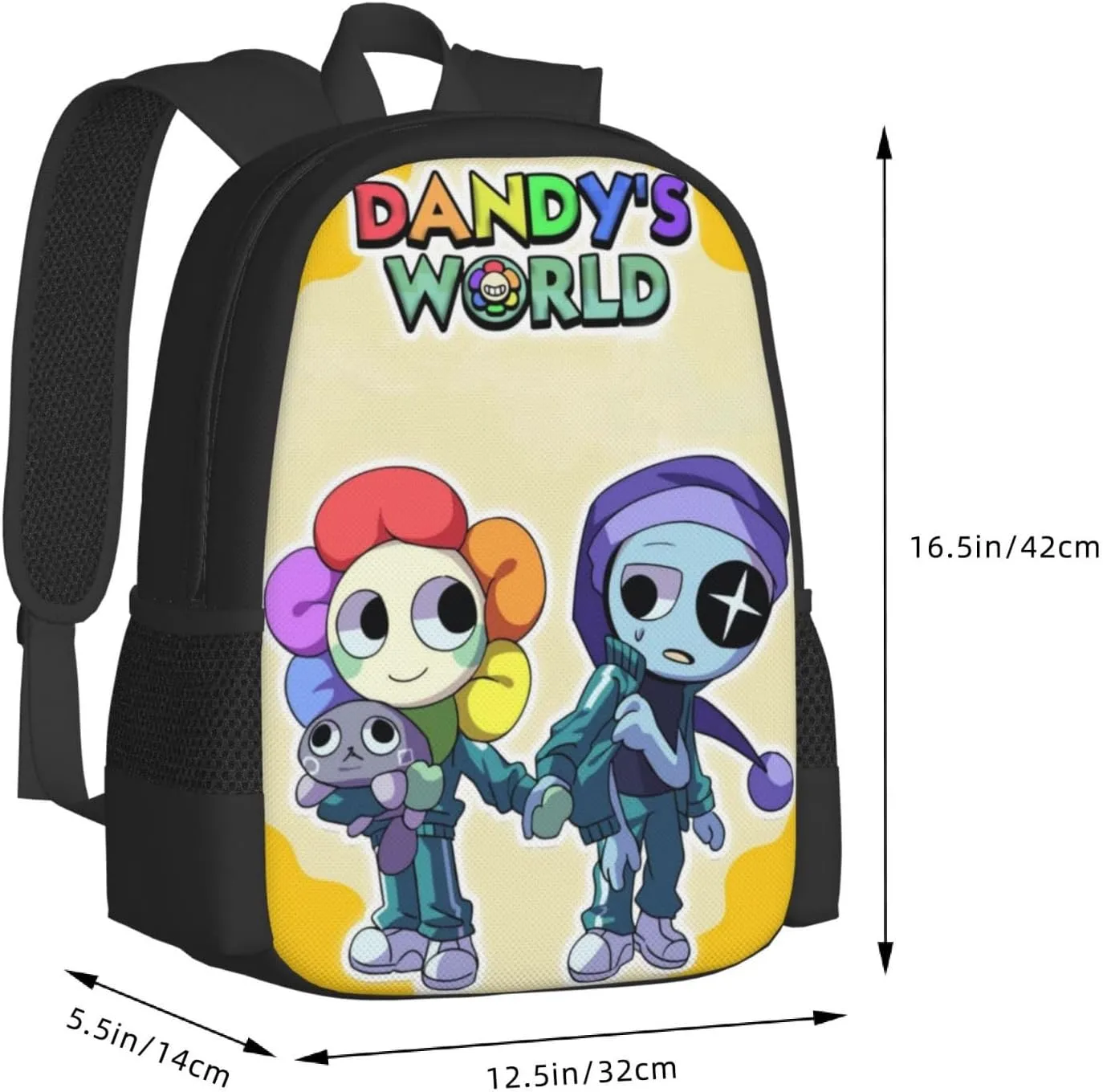 Dandy'S World 3 Backpack Lightweight Large Capacity Laptop Backpack Travel Backpacks For Unisex