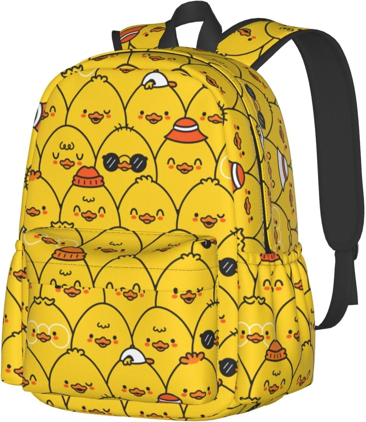 Duck Backpack Laptop Backpack Lightweight Backpacks Casual Daypack For Women Men Travel Hiking