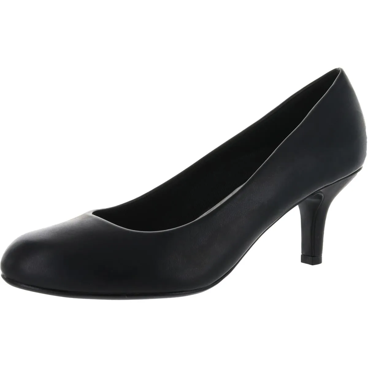 Easy Street Womens Passion Faux Leather Comfort Dress Heels