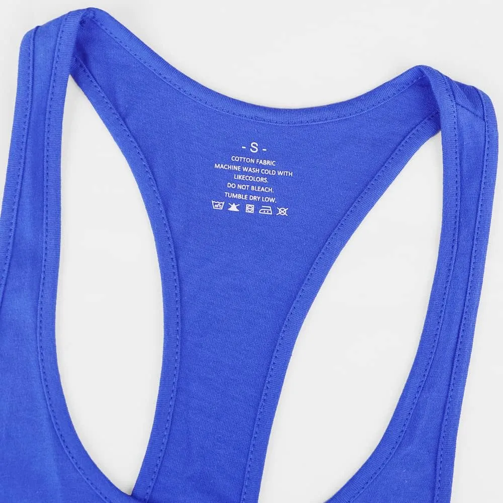 GYMAPE Mens Stringer Gym Bodybuilding Tank Tops Cotton for Workout with Arch Hem