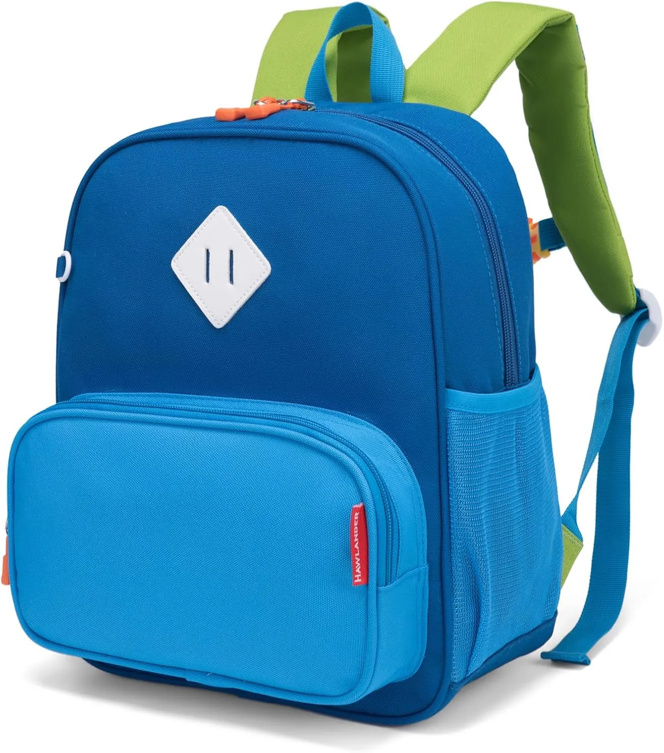 HawLander Preschool Kids Backpack, 12 inch Toddler Backpacks for Boys with Chest Strap