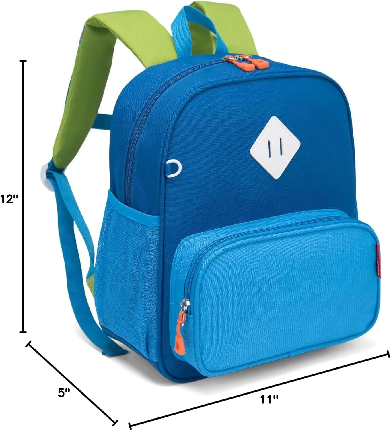HawLander Preschool Kids Backpack, 12 inch Toddler Backpacks for Boys with Chest Strap