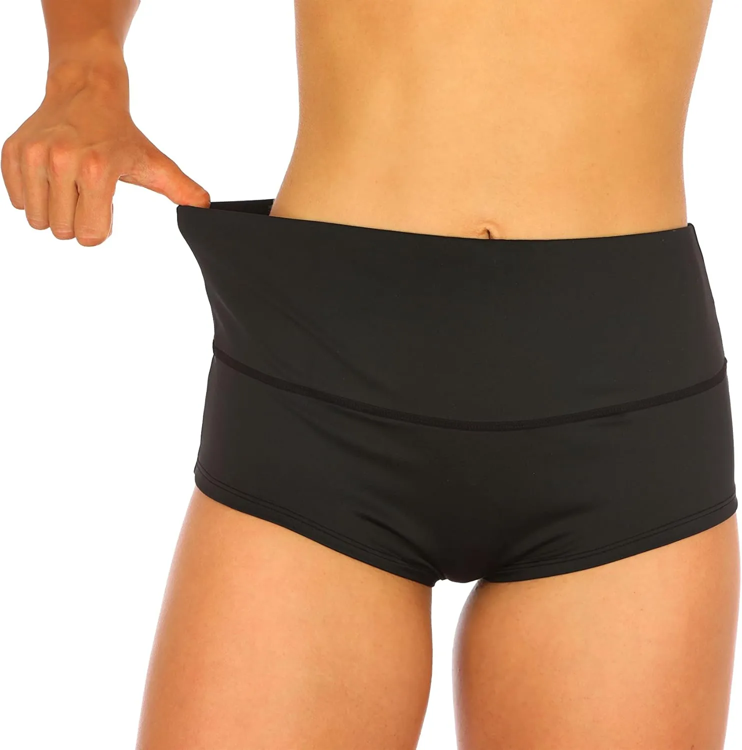 High-Waisted Hot Pants