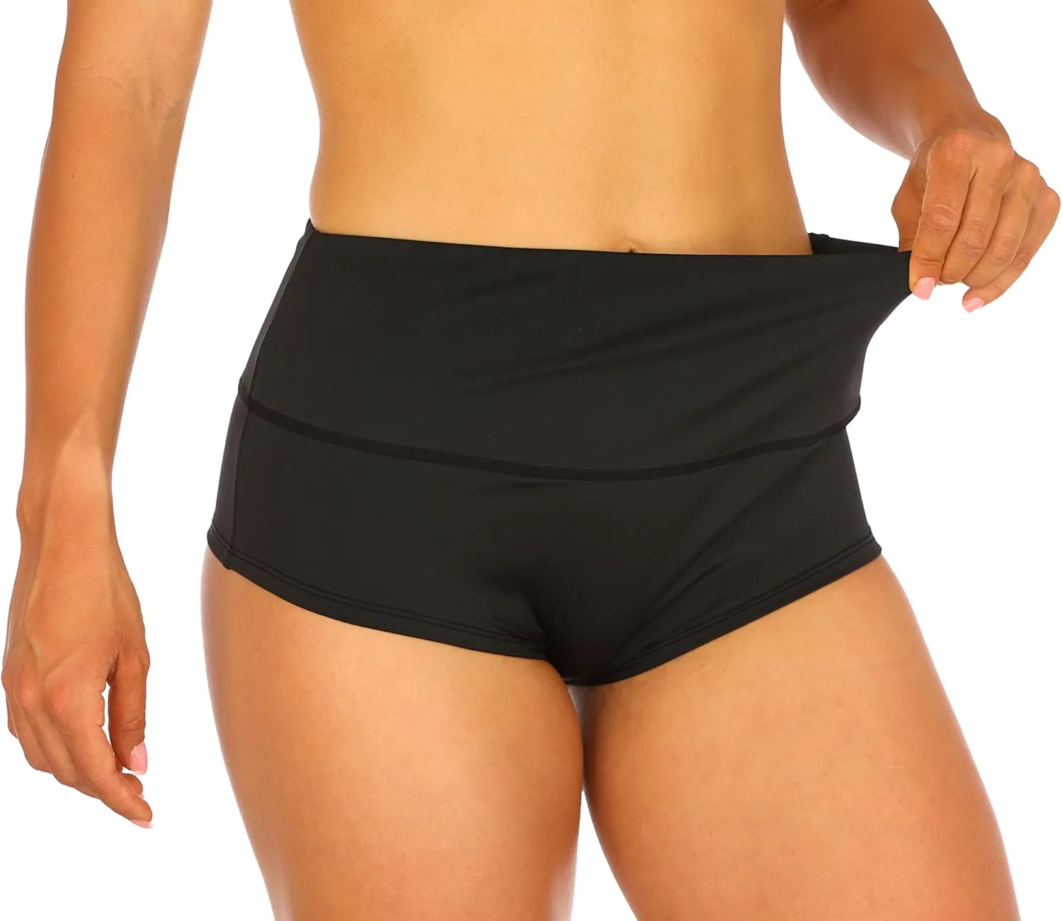 High-Waisted Hot Pants