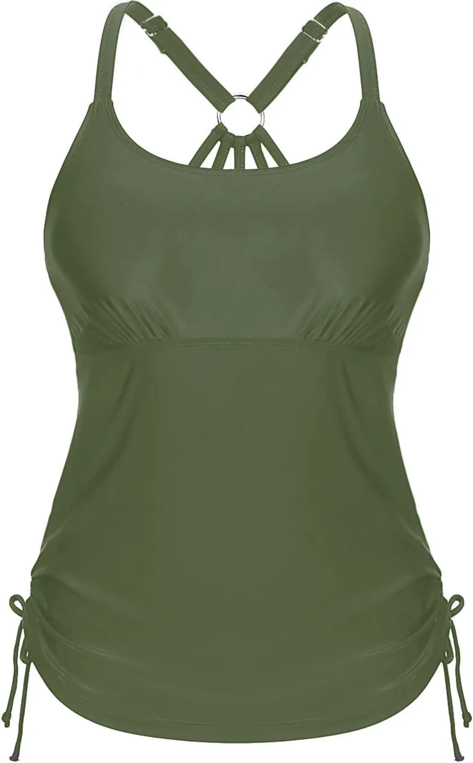 Holipick Womens Tankini Swim Top Only Tankini Bathing Suit Tops No Bottom