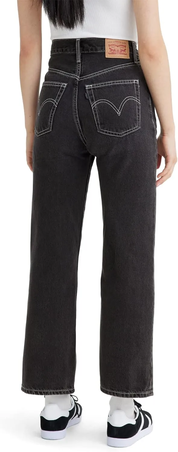 Levi's Women's Snap Ribcage Straight Ankle Jeans