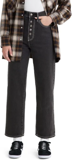 Levi's Women's Snap Ribcage Straight Ankle Jeans
