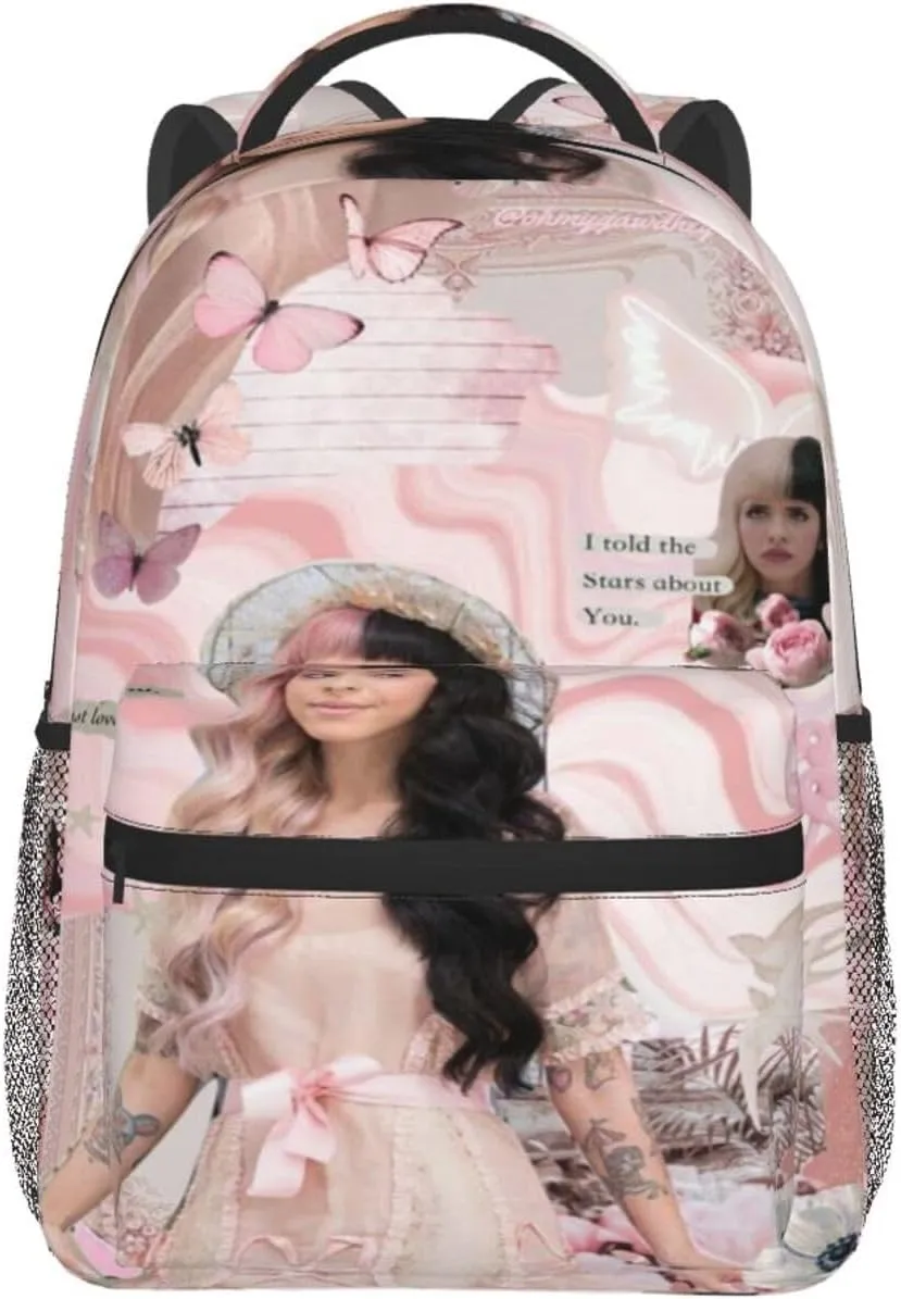 Mela-nie Martinez Backpack Lightweight Printed Backpacks Travel Backpack,Leisure Laptop Backpack One Size