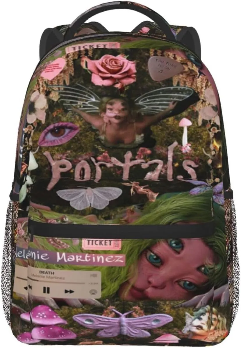 Mela-nie Martinez Backpack Lightweight Printed Backpacks Travel Backpack,Leisure Laptop Backpack One Size