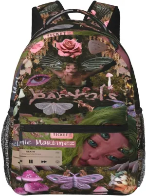 Mela-nie Martinez Backpack Lightweight Printed Backpacks Travel Backpack,Leisure Laptop Backpack One Size