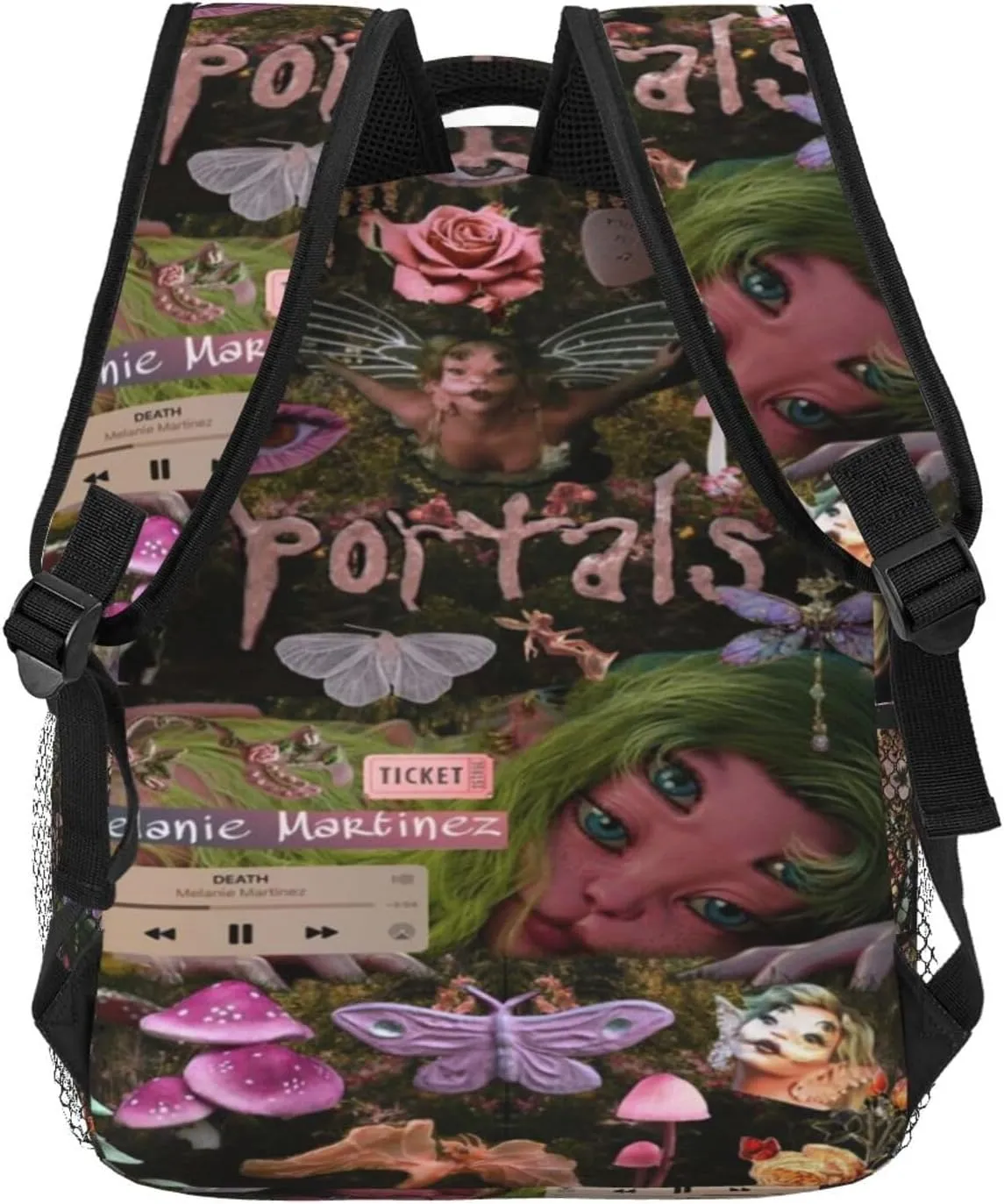 Mela-nie Martinez Backpack Lightweight Printed Backpacks Travel Backpack,Leisure Laptop Backpack One Size