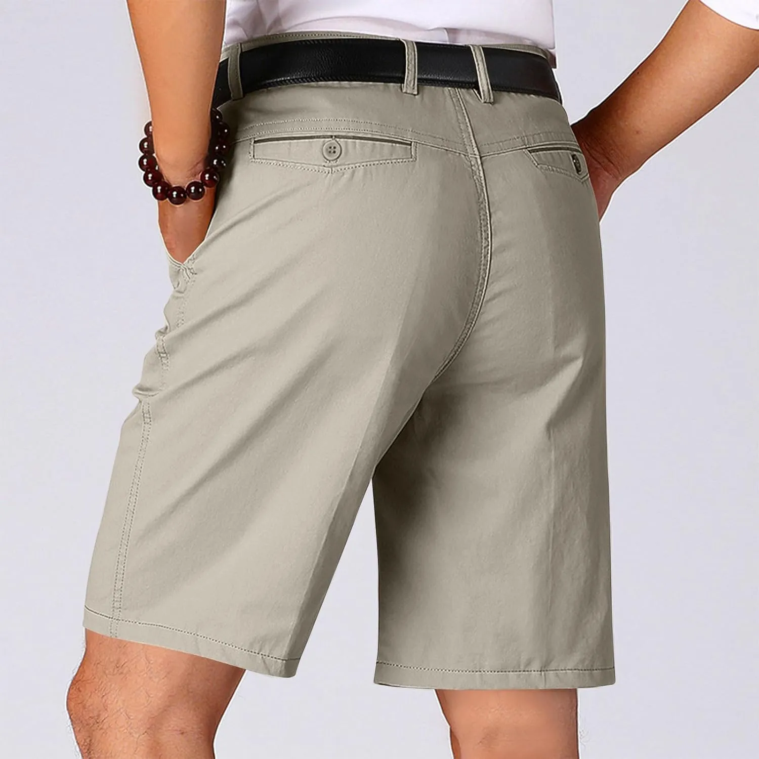Men's Golf Shorts 2025 Mens Shorts Stretch Flat Front Work Dress Short Lightweight Hiking Chino Cargo Pants Straight