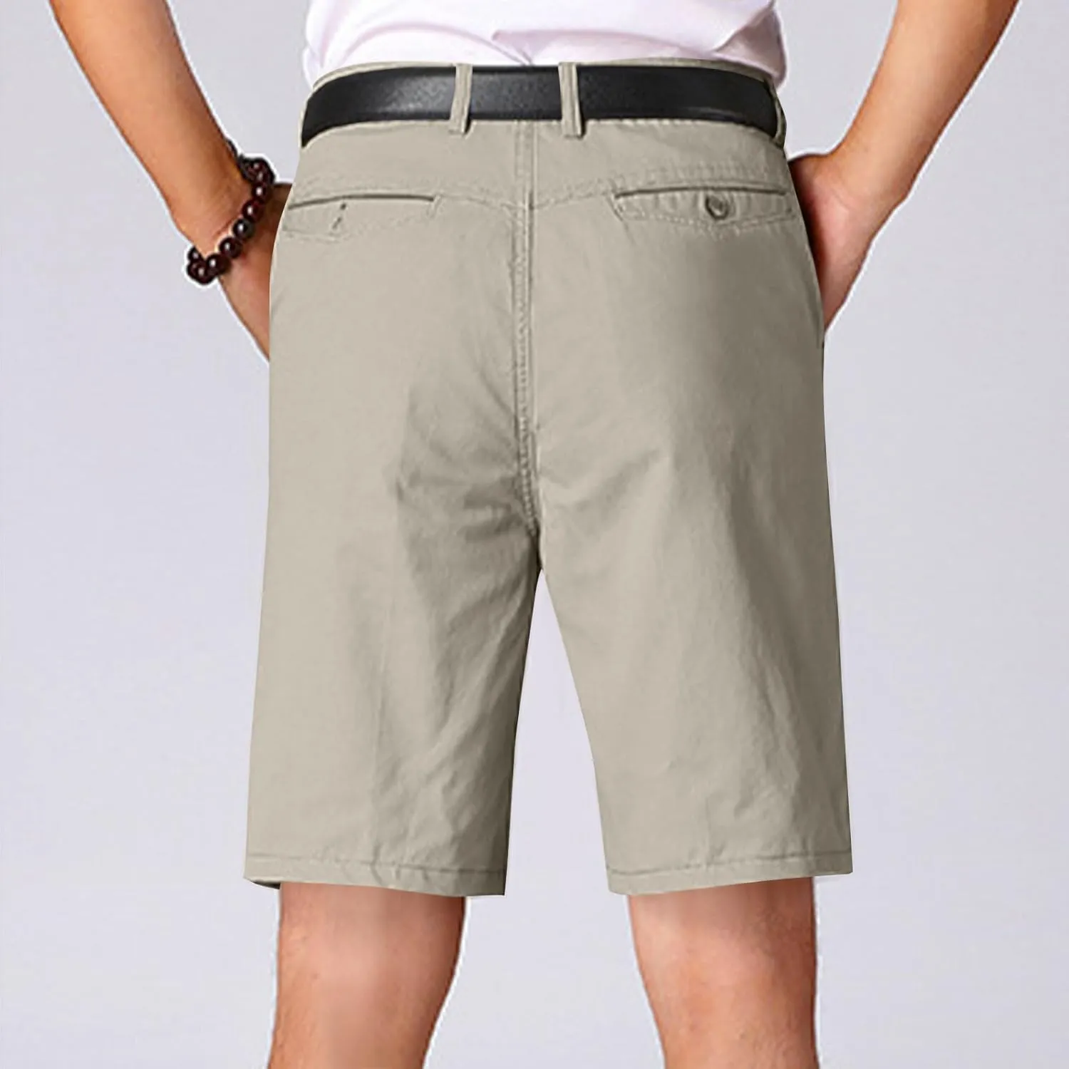 Men's Golf Shorts 2025 Mens Shorts Stretch Flat Front Work Dress Short Lightweight Hiking Chino Cargo Pants Straight
