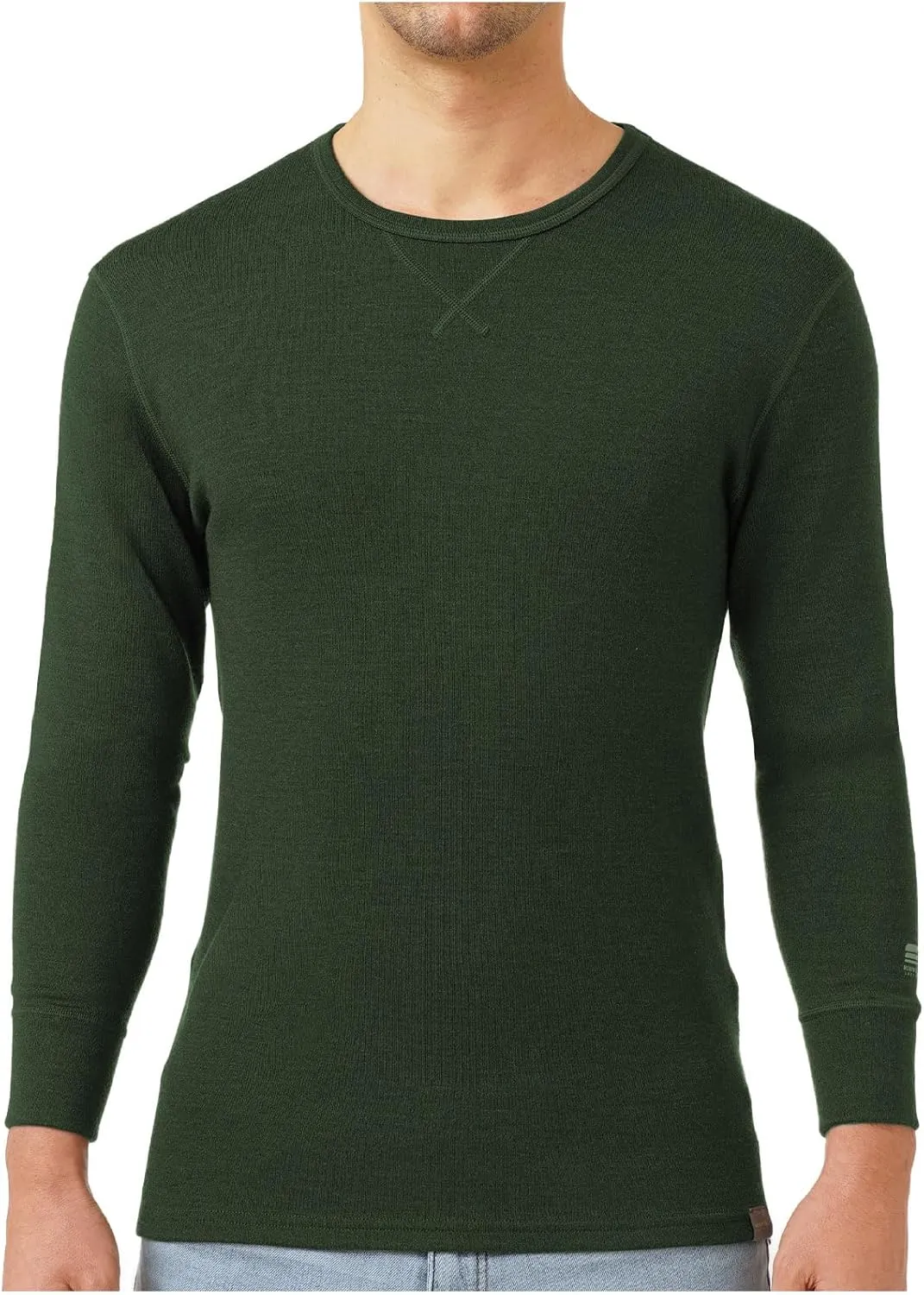 MERIWOOL Mens Base Layer 100% Merino Wool Heavyweight 400g Thermal Shirt for Men