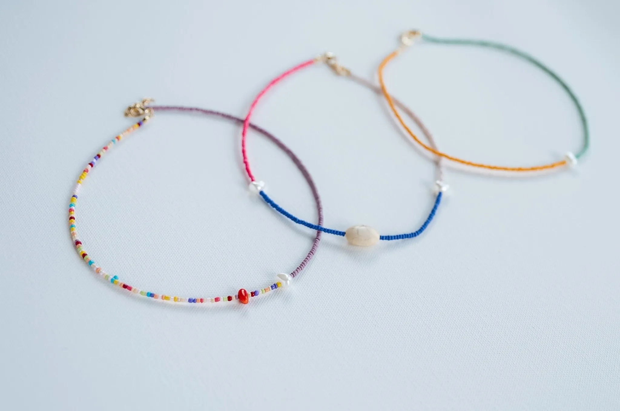 Minimal Beaded Necklace