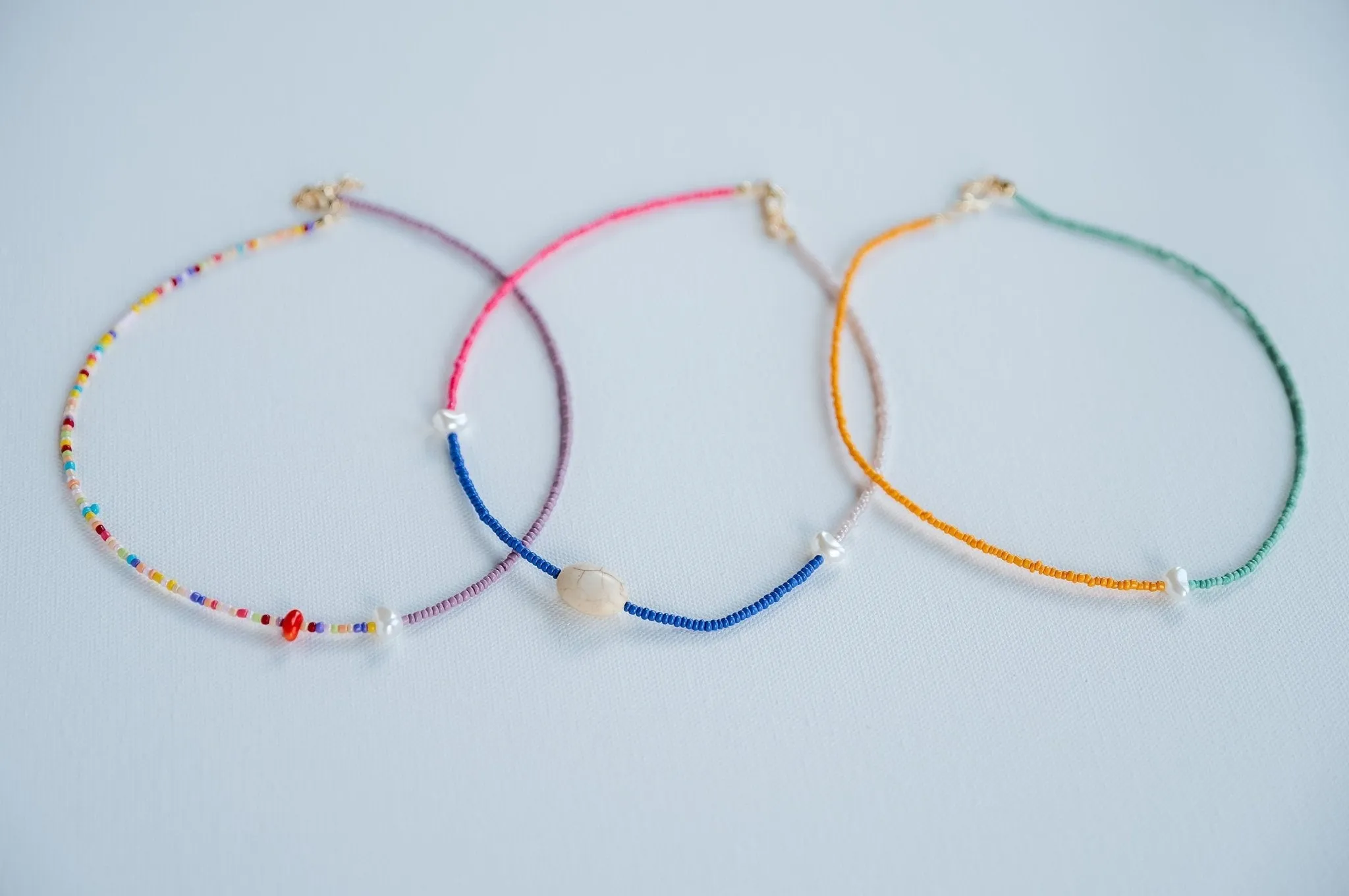 Minimal Beaded Necklace