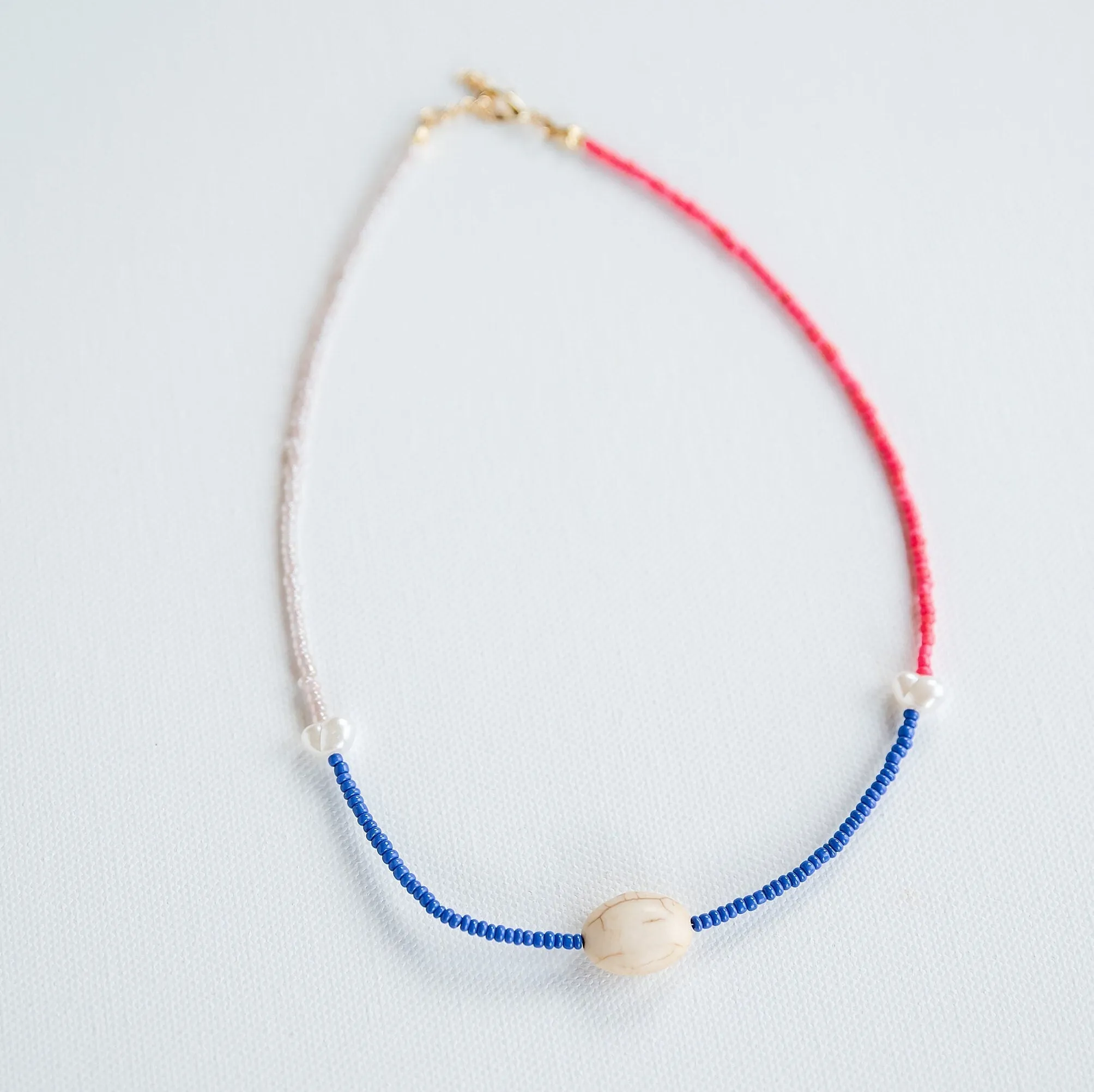 Minimal Beaded Necklace