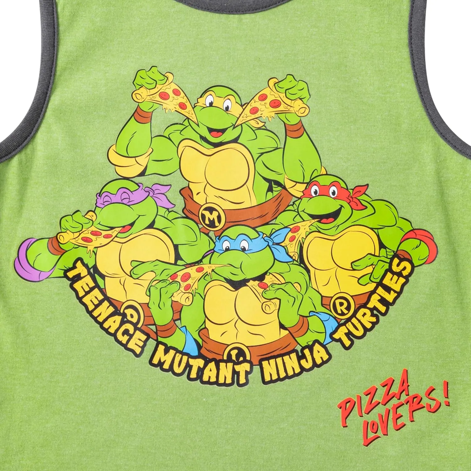 Nickelodeon Teenage Mutant Ninja Turtles Boys 2 Piece Shirt and Shorts Set for Toddlers