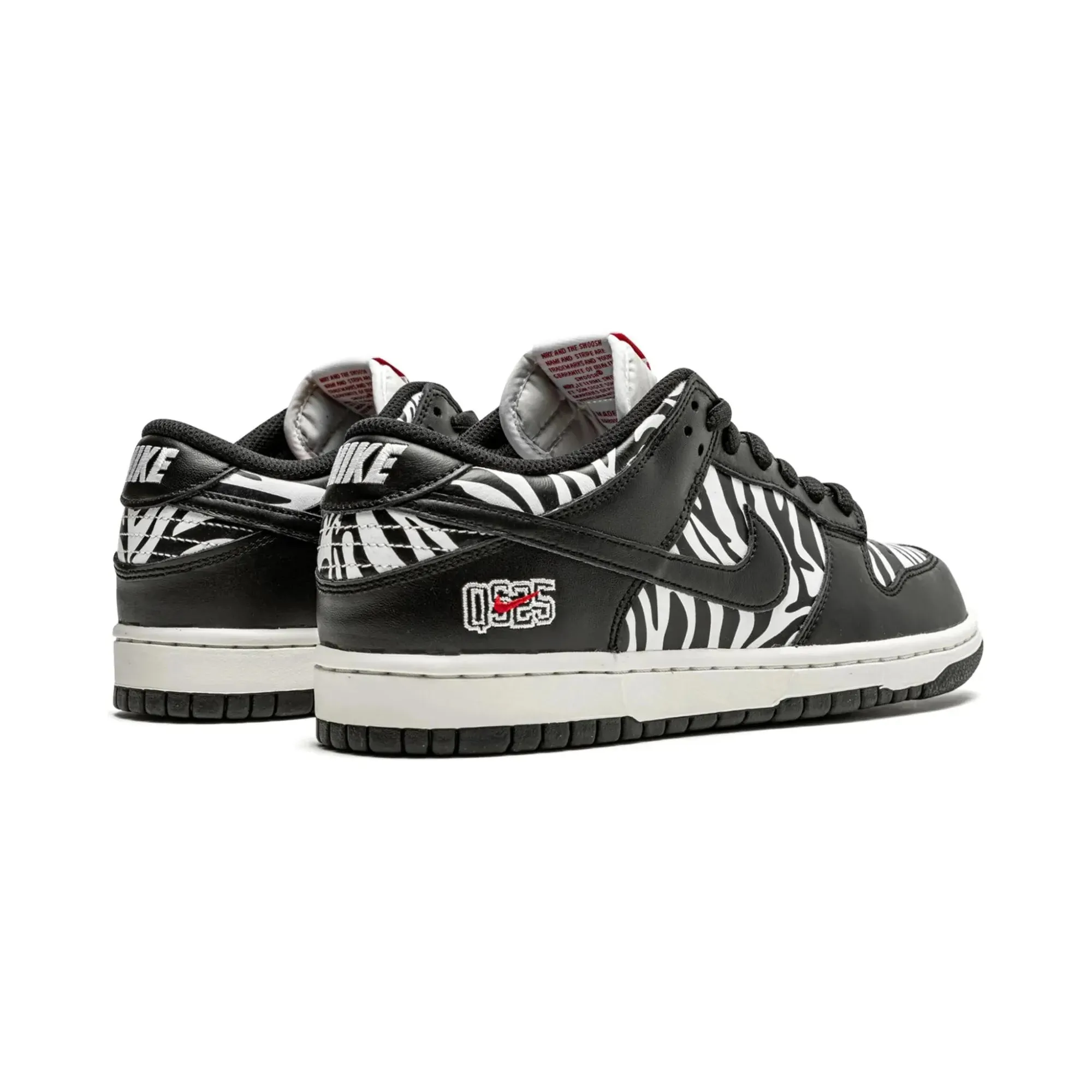 Nike SB Dunk Low OG X Quartersnacks "Zebra"