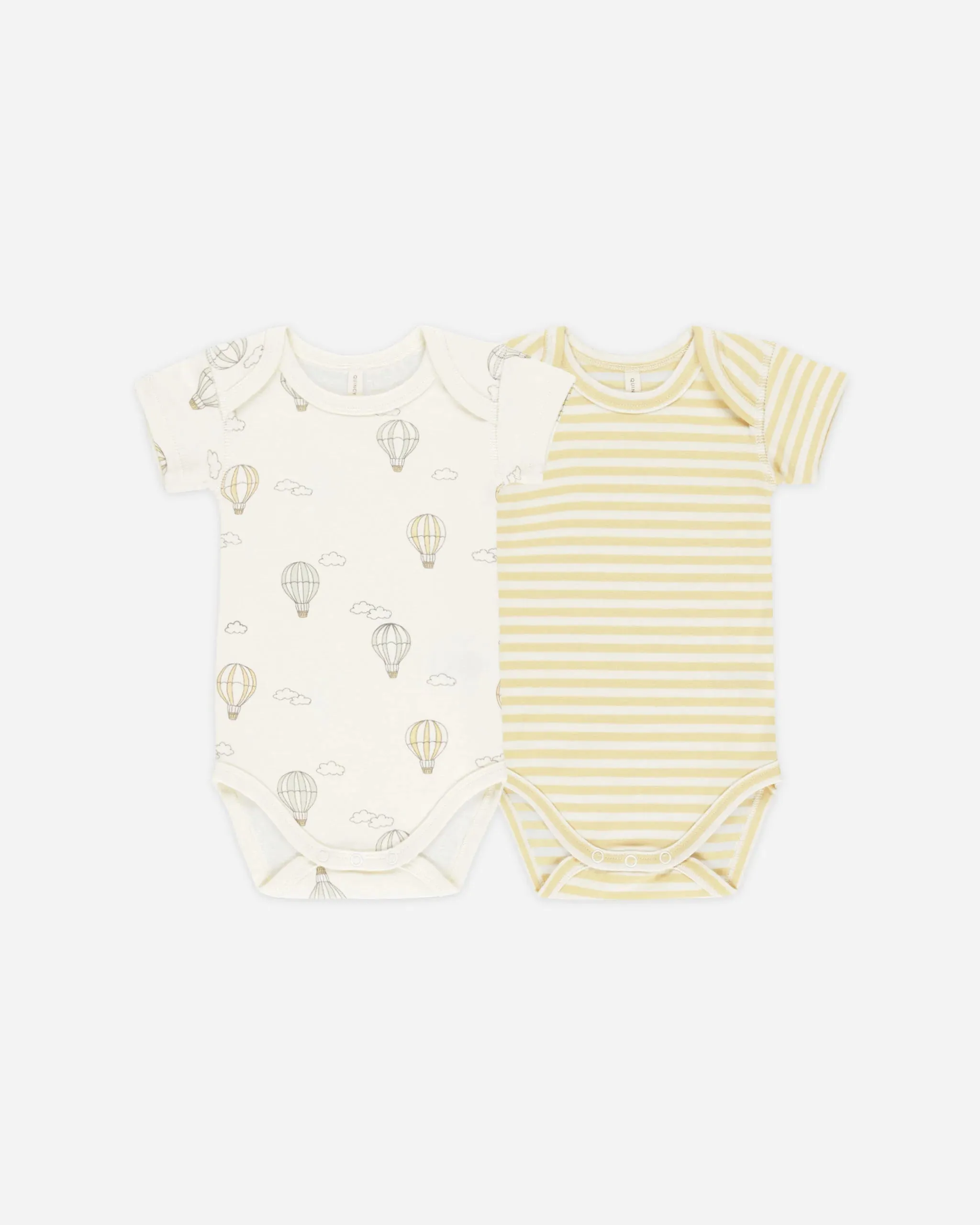 Short Sleeve Bodysuit, 2 Pack