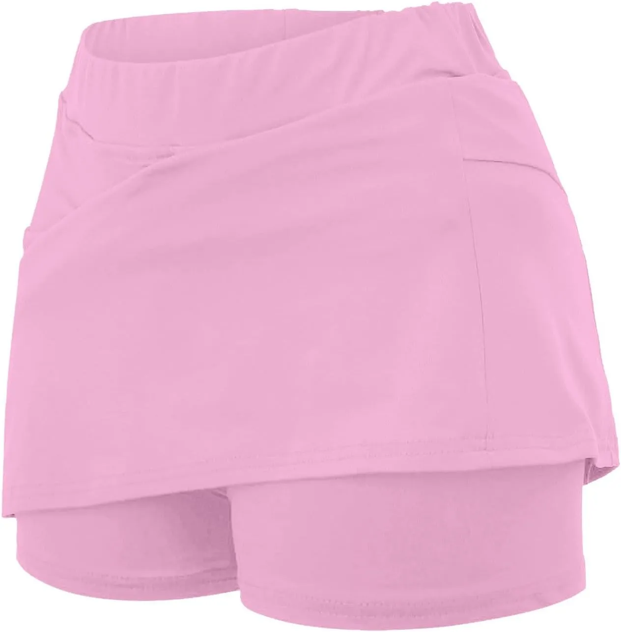 Summer Skirts for Women 2024 Athletic Shorts for Women with Pockets and Liner Pink Dress with Pockets