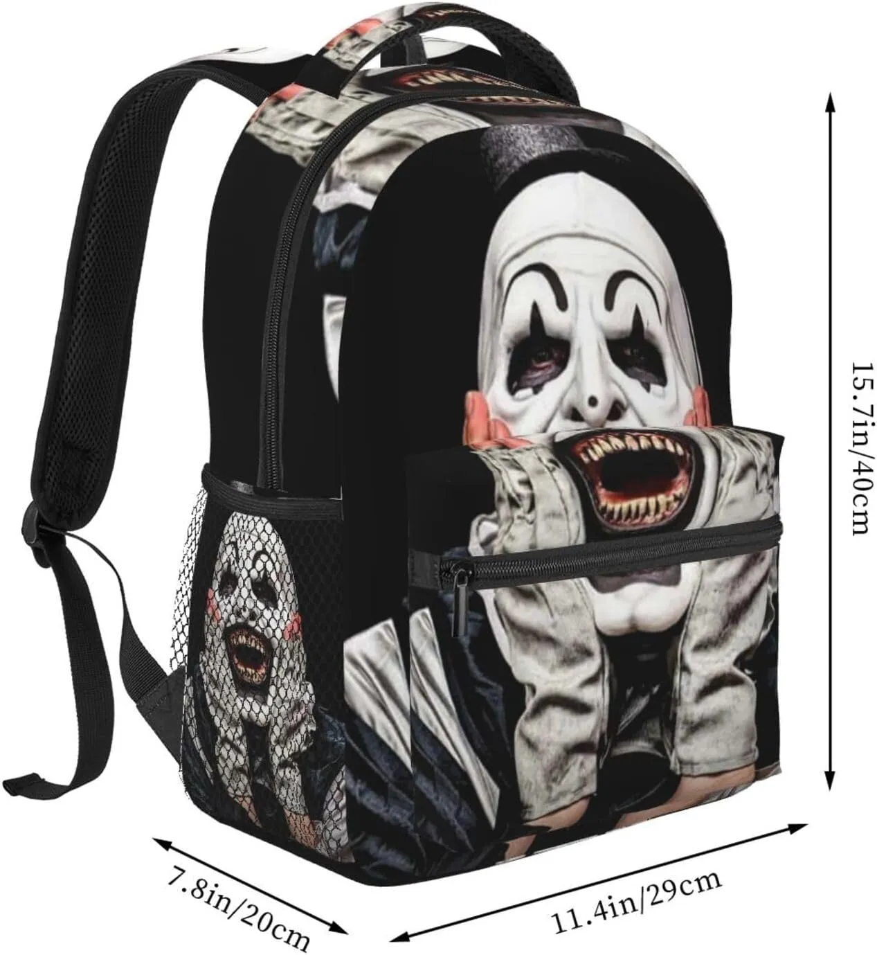 Terri-fier Backpack Lightweight Printed Backpacks Travel Backpack,Leisure Laptop Backpack One Size