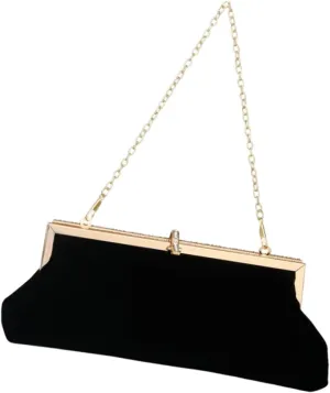 Velvet Bag Evening Clutch Sparkling Rhinestone Bridal Purse for Girls Fashion Handbag Small Bag for Travel