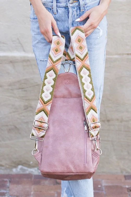 Versatile Leather Fashion Convertible Backpack Sling Bag