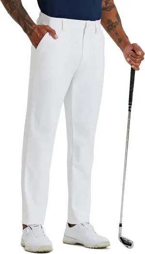 Willit Mens Golf Pants Stretch Dress Pants Slim Fit Quick Dry Casual Work Pants with Pockets 30"/32"