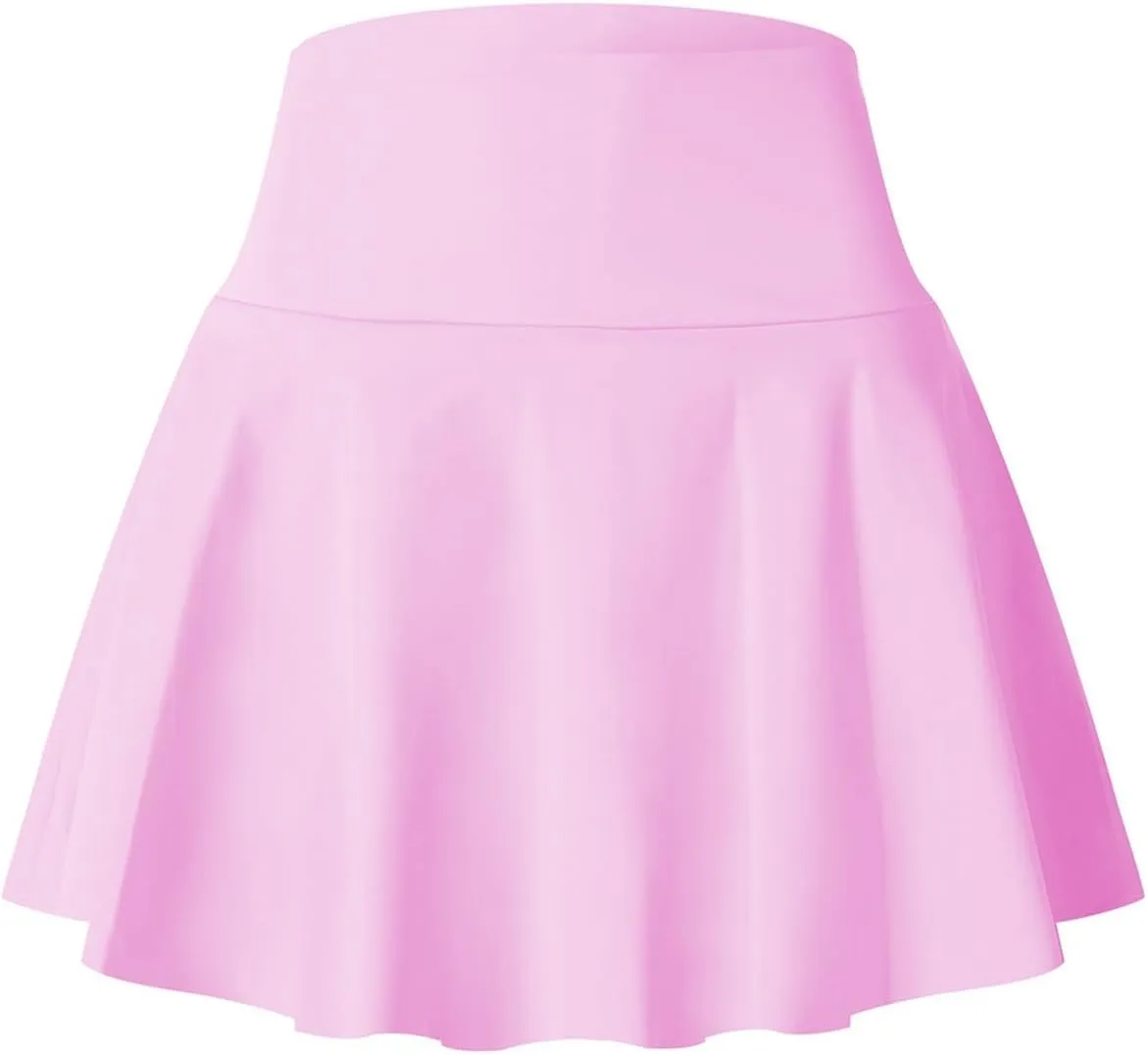 Women Tennis Skirt Pleated Golf Skirts with Built-in Shorts High Waist Athletic Skirt with Pockets Workout Skorts